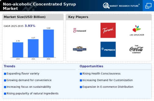 Non Alcoholic Concentrated Syrup Market Infographic