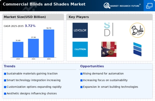 Commercial Blinds Shade Market Infographic
