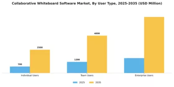 Collaborative Whiteboard Software Market Segment Image 4