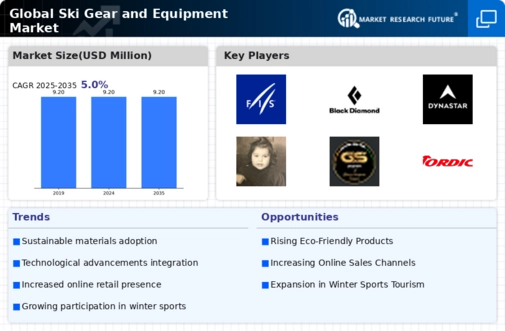 Ski Gear And Equipment Market Infographic