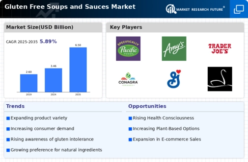 Gluten Free Soups And Sauce Market Infographic