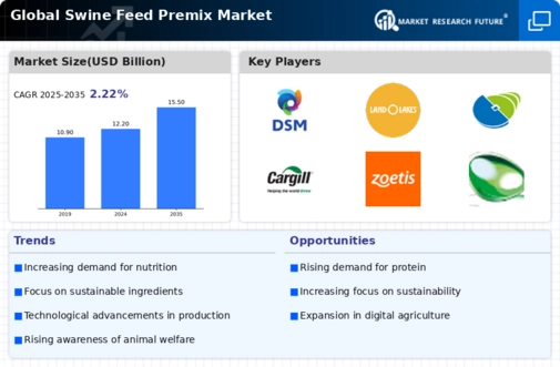 Swine Feed Premix Market Infographic