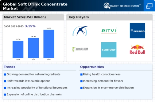 Soft Drink Concentrate Market Infographic