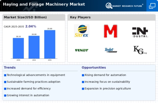 Haying And Forage Machinery Market Infographic