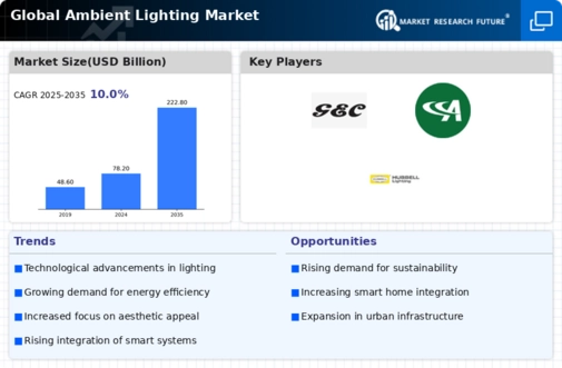 Ambient Lighting Market Infographic