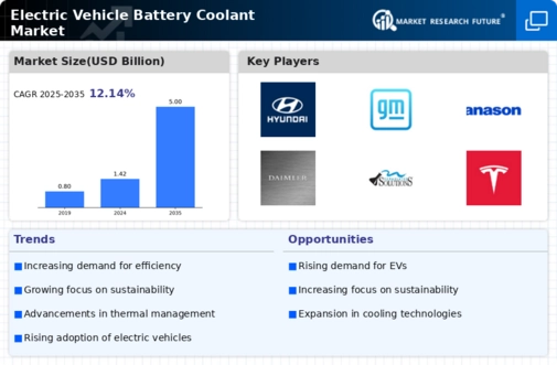 Electric Vehicle Battery Coolant Market Infographic