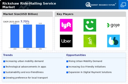 Rickshaw Ride Hailing Service Market Infographic