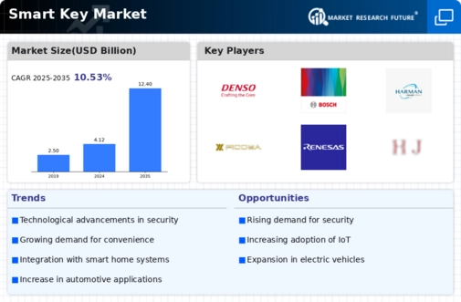 Smart Key Market Infographic