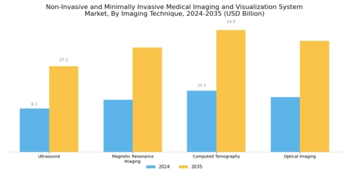 Non Invasive Minimally Invasive Medical Imaging Visualization System Market Segment Image 0