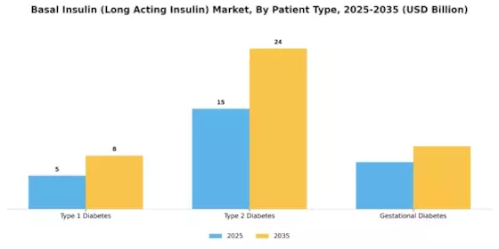 Basal Insulin (Long Acting Insulin) Market Segment Image 2