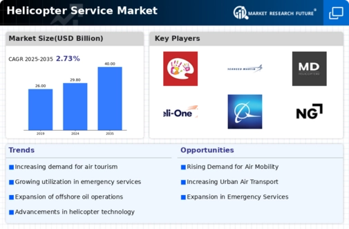 Helicopter Service Market Infographic