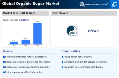 Organic Sugar Market Infographic