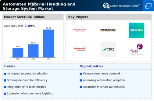 Automated Material Handling Storage System Market Infographic