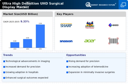 Ultra High Definition Surgical Display Market Infographic