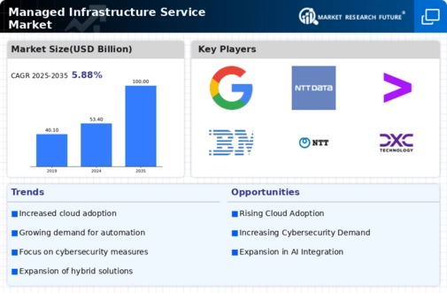Managed Infrastructure Service Market Infographic