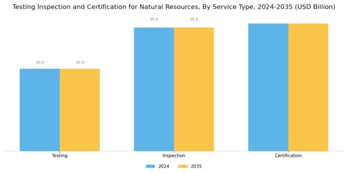 Testing Inspection Certification for Natural Resources Market Segment Image 0