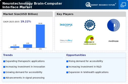 Neurotechnology Brain Computer Interface Market Infographic
