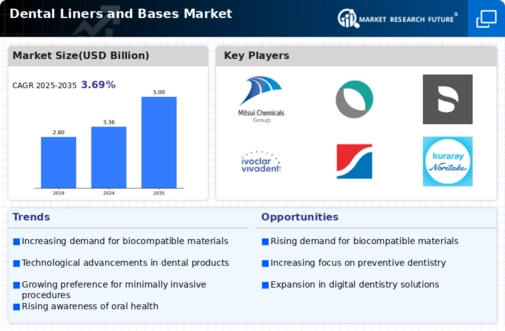 Dental Liners Bases Market Infographic