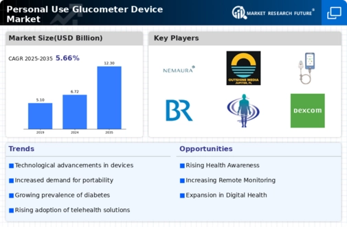 Personal Use Glucometer Device Market Infographic