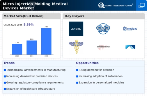 Micro Injection Molding Medical Devices Market Infographic