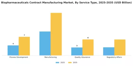 Biopharmaceuticals Contract Manufacturing Market Segment Image 2