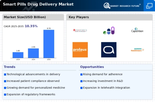 Smart Pills Drug Delivery Market Infographic