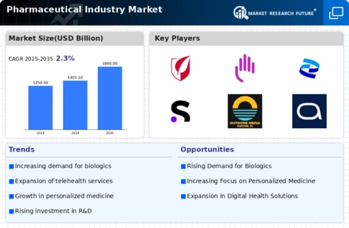 Pharmaceutical Industry Market Infographic