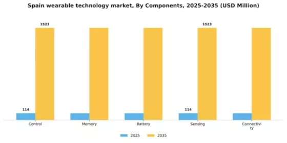 Spain Wearable Technology Market Segment Image 1