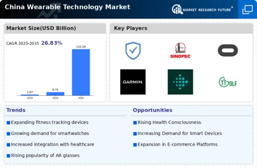 China Wearable Technology Market Infographic