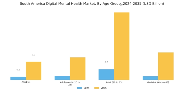 South America Digital Mental Health Market Segment Image 2
