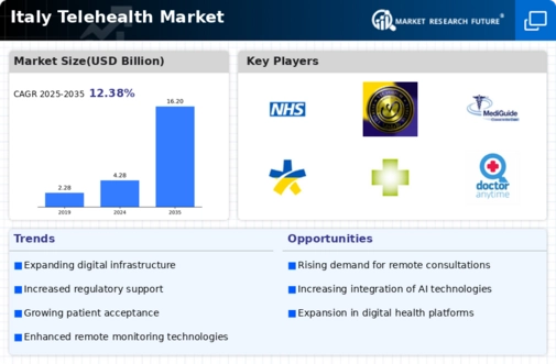 Italy Telehealth Market Infographic