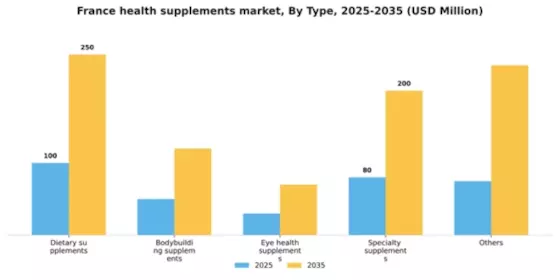 France Health Supplements Market Segment Image 3