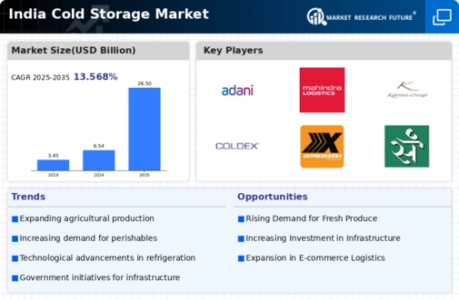 India Cold Storage Market Infographic