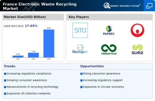 France Electronic Waste Recycling Market Infographic