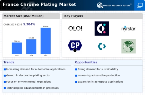 France Chrome Plating Market Infographic