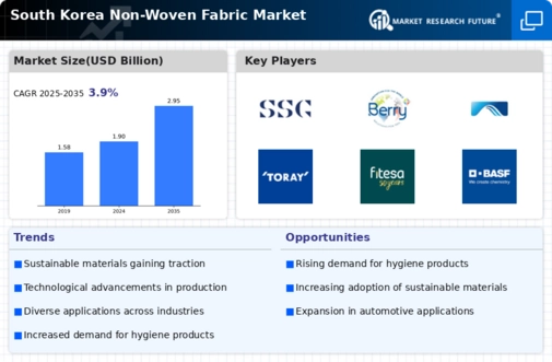 South Korea Non Woven Fabric Market Infographic
