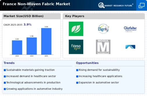 France Non Woven Fabric Market Infographic