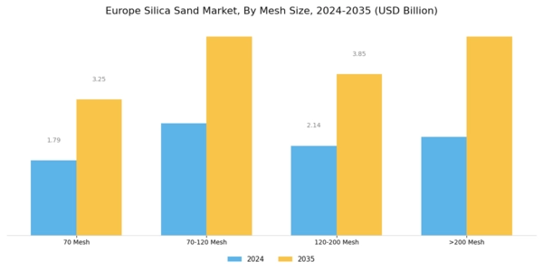 Europe Silica Sand Market Segment Image 0