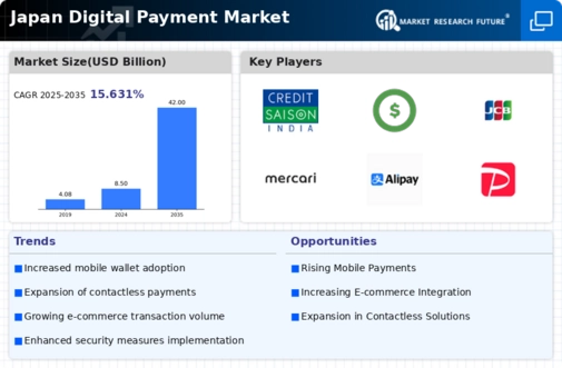 Japan Digital Payment Market Infographic