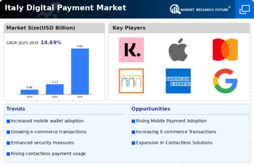 Italy Digital Payment Market Infographic