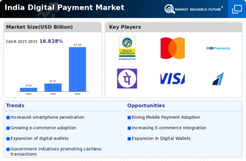 India Digital Payment Market Infographic