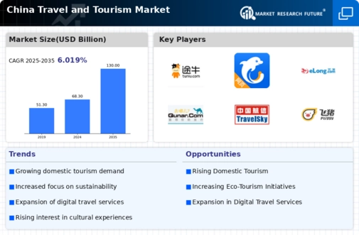 China Travel And Tourism Market Infographic