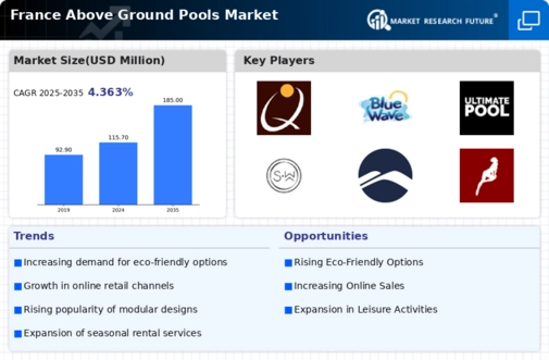 France Above Ground Pools Market Infographic