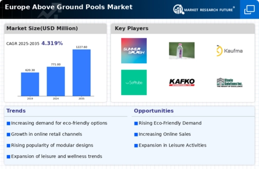 Europe Above Ground Pools Market Infographic