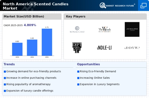 North America Scented Candles Market Infographic
