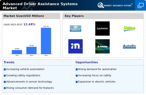 Advanced Driver Assistance Systems Market Infographic