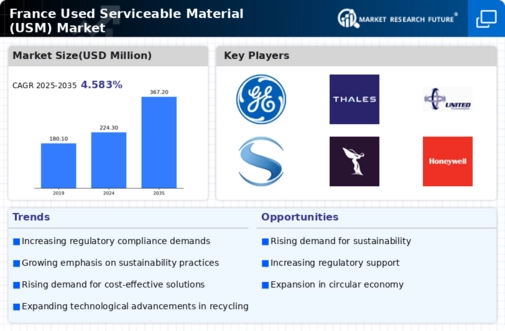 France Used Serviceable Material (Usm) Market Infographic