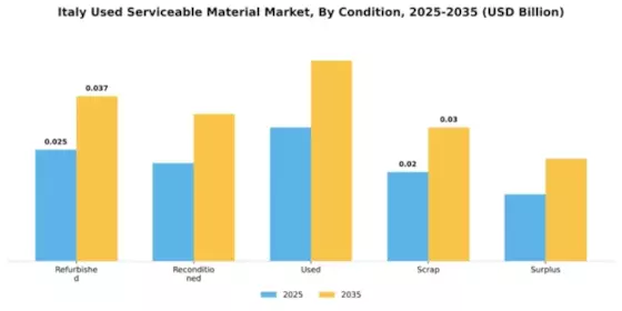 Italy Used Serviceable Material (Usm) Market Segment Image 1