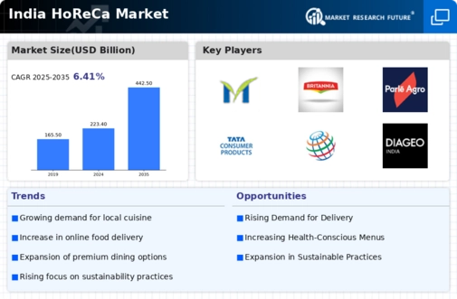 India Horeca Market Infographic