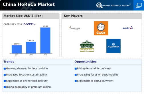 China Horeca Market Infographic